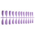 thumbnail image 3 of 1 Set False Nails Wear-resistant Fashionable Classic Trend Different Colors Exquisite Appearance Distinctive Fake Accessories SM17-1978 Purple, 3 of 4
