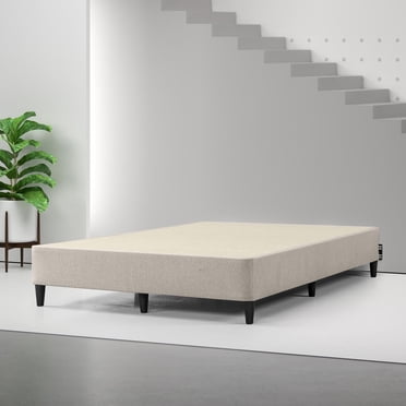 Zinus Spa Sensations Full Size Standing Smart Box Spring, 9 inch Mattress Foundation with Legs for Bed Frame and Platform Bed