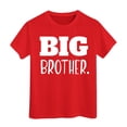 thumbnail image 1 of MEZZALL T-Shirt Grand Frère pour Tout-Petit Promu à Grande Annonce Bébés Garçons, Rouge, 3-4 Ans, 1 of 4