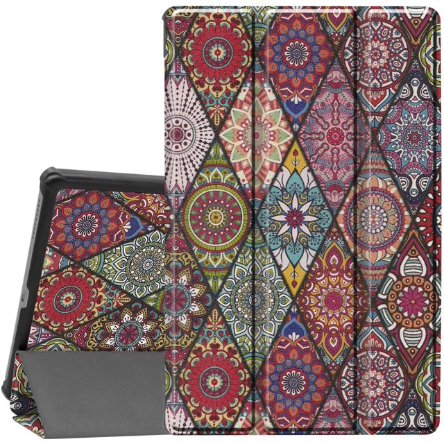 Case for Lenovo Tab M10 FHD Plus, Ratesell Lightweight Smart Trifold Stand Microfiber Lining Case Cover with Auto