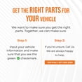 thumbnail image 2 of Max Advanced Brakes – Étrier de Frein Arrière EliteMAX pour Chevy Silverado 1500 2003-2006, Côté Conducteur, Revêtement Geomet, Quincaillerie Incluse, Ensemble d'Étrier de Frein à Disque avec Support, 2 of 8