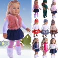 thumbnail image 4 of LOVEVER Ensemble de Poupée Robe Vêtements Accessoires Lot pour Poupée de 18 Pouces Our Generation My Life, 4 of 4