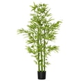 thumbnail image 1 of HOMCOM 5' Artificial Bamboo Tree Fake Plant in Pot Indoor Decoration, 1 of 9