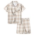 thumbnail image 1 of Winter Outfits Teens Girls Outfits Hildren's Shirt And Pants Set Christmas Pyjamas Set With Pockets Christmas Set, 1 of 4