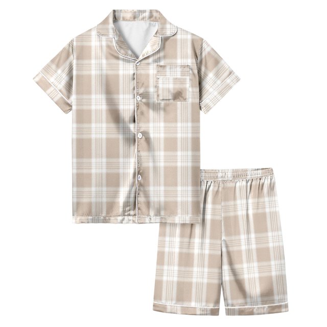 Winter Outfits Teens Girls Outfits Hildren's Shirt And Pants Set Christmas Pyjamas Set With Pockets Christmas Set