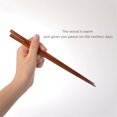 thumbnail image 3 of RKSTN Spoon fork Wooden Spoon And Chopsticks Set Long Handled Spoons, Chopsticks, Tableware, Reusable Tableware, Combination Utensils For Eating Food, Home Kitchen Or Restaurant, 3 of 7