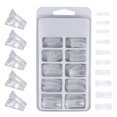 thumbnail image 4 of Ensemble d'Extension d'Ongles 100 Pcs Faux Ongles en Cristal 5 Pcs Pinces d'Extension Outils de Manucure, 4 of 8