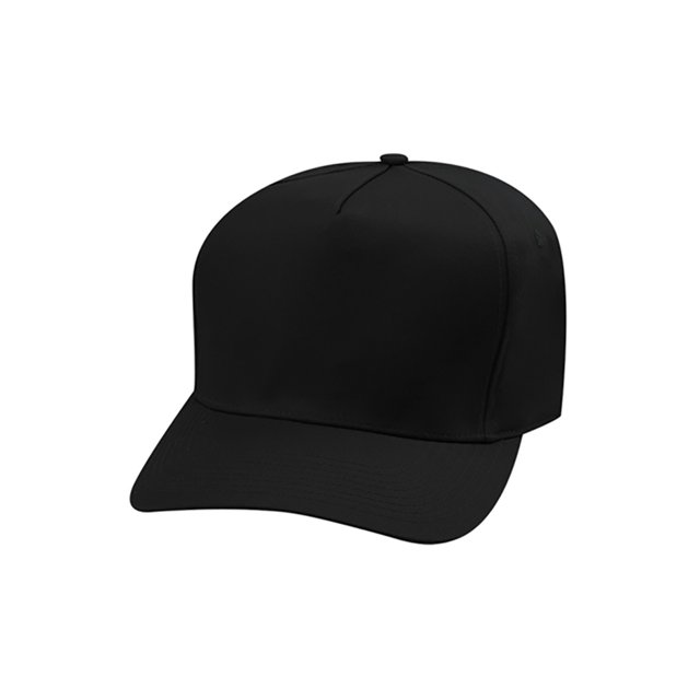 Top Headwear Casquette Snapback en Sergé de Coton Poly - Noir