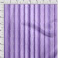 thumbnail image 4 of oneOone Silk Tabby Violet Fabric Stripes Craft Projects Decor Fabric Printed By The Yard 42 Inch Wide, 4 of 4