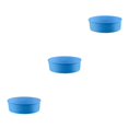 thumbnail image 1 of kurtrusly Wedding Birthday Party Cake Restaurant Reusable Washable Mousse Round Mould Kitchen Gadget Accessories Blue 8 Inch 3Set, 1 of 6