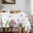 thumbnail image 2 of Eikione Floral Tablecloth Rectangle Summer Flower Tableclothes 60x84inch Tablecloth for Dinner, 2 of 4