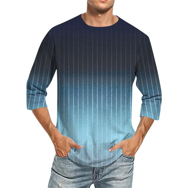 SDNall Shorts pour Hommes Imprimé Col Rond Mode Décontractée Manches Courtes Blouses Chemises Chemises pour Hommes, Tee-Shirts Manches Longues pour Hommes, Chemises Manches Longues pour Hommes