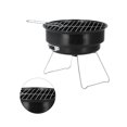 thumbnail image 1 of Mini Round Barbecue Grill Set Home Kitchen BBQ Iron Charcoal Grill Compact Barbecue Grill Barbecue Accessory, 1 of 8