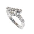 thumbnail image 2 of Bague en Or Blanc 3/4 Ct à Contournement de Voyage en Diamants Main Droite, 2 of 2