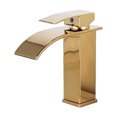 thumbnail image 1 of Xingzhi Hot Cold Adjustable Easy To Clean Bathroom Sink For Easy To Install gold short, 1 of 6