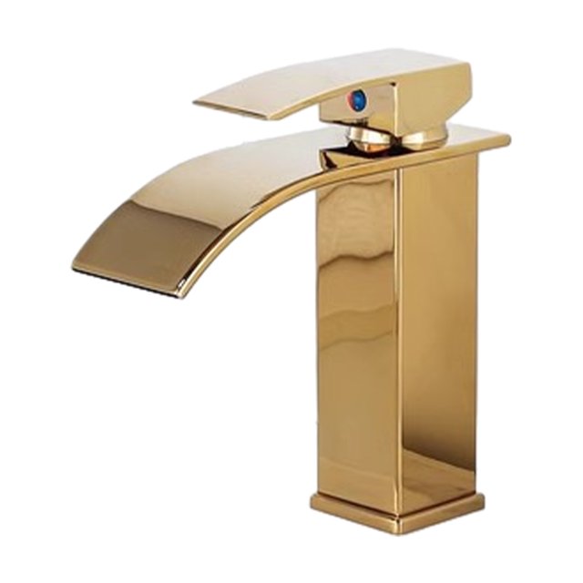 Xingzhi Hot Cold Adjustable Easy To Clean Bathroom Sink For Easy To Install gold short