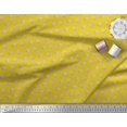thumbnail image 2 of Soimoi Poly Georgette Fabric Snail Insects Print Sewing Fabric Yard 42 Inch Wide, 2 of 3
