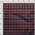 thumbnail image 2 of oneOone Silk Tabby Fabric Leaves & Floral Block Print Fabric BTY 42 Inch Wide, 2 of 4
