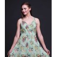 thumbnail image 5 of Bimba Robe Midi de Plage à Fleurs pour Femmes, à Bretelles, pour l'Été, Grande Taille, 5 of 5