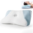 thumbnail image 4 of Soft And Non Collapsing Core Protects The Cervical Spine And Helps Sleep. Adult And Student Household Massage, 4 of 5