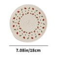 thumbnail image 3 of TIMIFIS Housse de Légumes Tissée Napperons Isolés Tapis de Table Napperons Imprimés Napperons Ronds Tapis pour Casseroles Tapis pour Bols Gadgets de Cuisine, 3 of 6