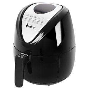SalonMore 2.85qt Electric Digital Air Fryer w/LCD Screen, 7 Preset Settings, Non-Stick Coating - Black