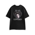 thumbnail image 1 of Twilight Womens Black Team Edward Short Sleeved T-Shirt (Medium), 1 of 6
