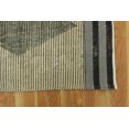 thumbnail image 4 of Casavani Hand Block Printed Cotton Rug Bedroom Living Room Carpets, Gray 6x9 Feet, 4 of 5