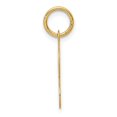 thumbnail image 2 of Diamond2Deal 14K Pendentif Charme Initial Lettre R en Or Jaune pour Femmes, 2 of 6