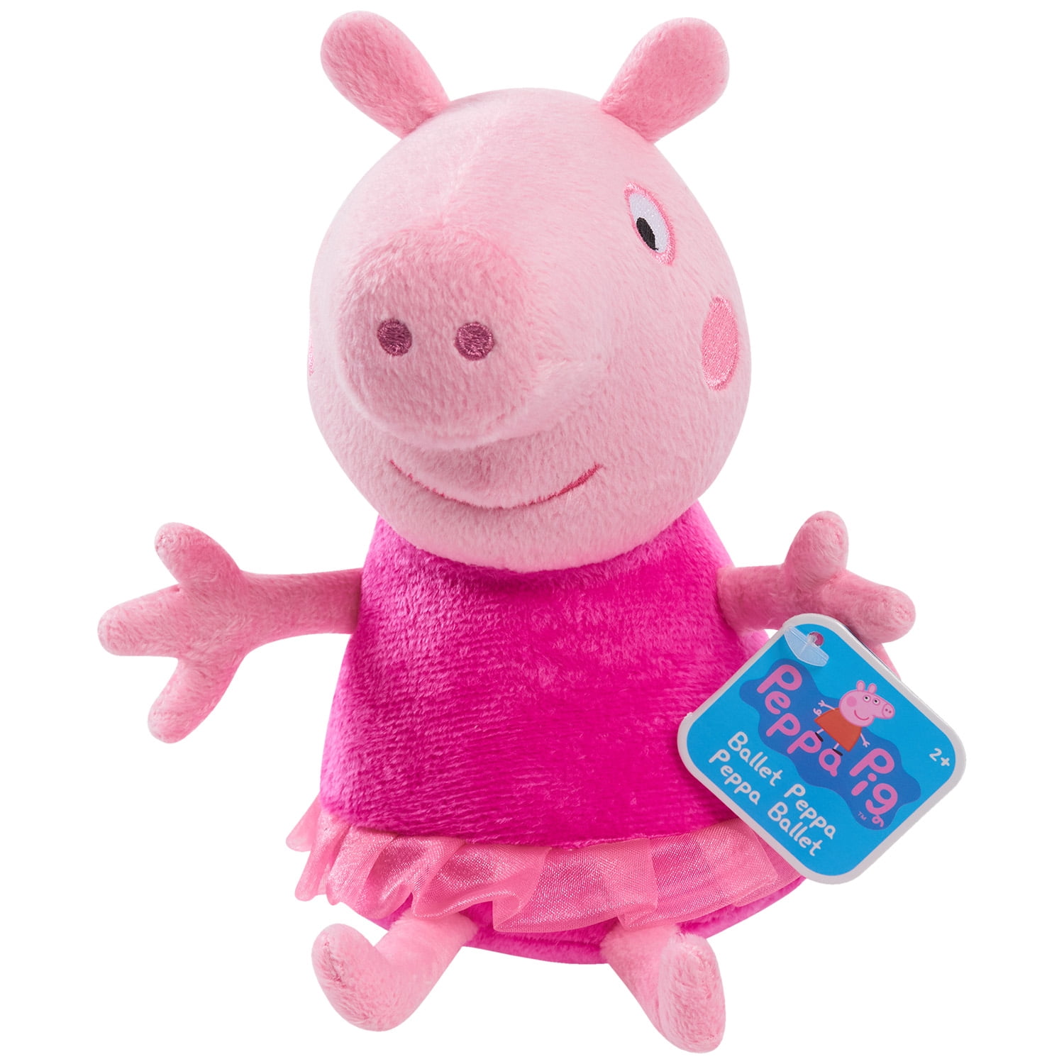 Peluche Peppa Pig en tenue de ballerine de 20 cm de haut, jouets pour enfants de 3 ans et plus