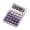 Dégradé Violet, variante sur Tachiuwa Calculatrice à Interrupteur Mécanique Portable à Piles Écran LCD 6x4,5 Pouces pour Dégradé Bleu