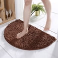 thumbnail image 4 of Carpet - Half Round Bathroom Rug for Comfort Durable Thickened Furry Soft and Machine Washable Bath Mat for Everyday Use, 4 of 7