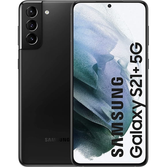 Restored Samsung Galaxy S21+ 5G G996U 128GB Phantom Black Fully Unlocked Cell Phones. (Refurbished)