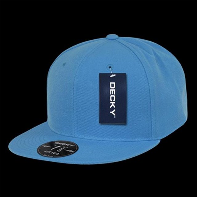 Decky RP1-PL-SKY-27 Casquette Rétro Ajustée, Sky, Taille 7,5