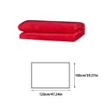 thumbnail image 3 of Soft Throw Blanket,Fleece Throw Blankets,100X120Cm Super Soft Warm Solid Warm Fleece Blanket Throw Rug Sofa Bedding,Soft Blankets and Throws,Blankets and Throws,Fleece Blanket Throw,Cozy Throw Blanket, 3 of 4