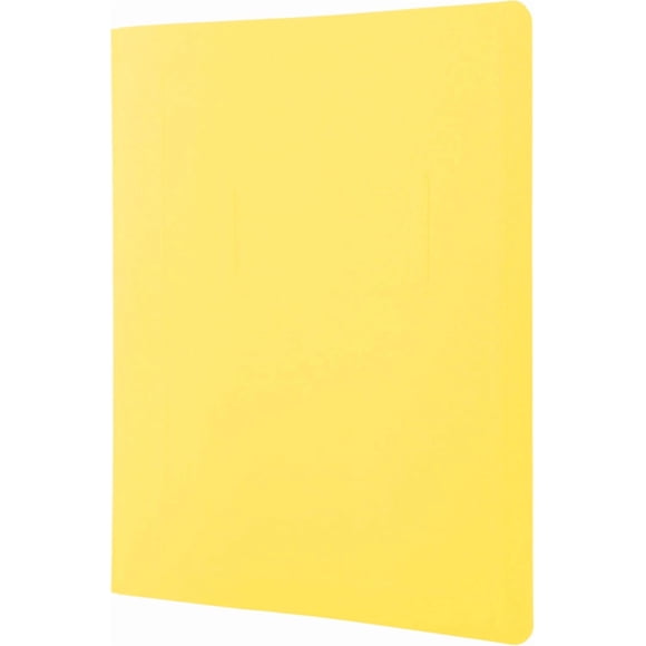 Hilroy 3-Prong Report Cover, 8-1/2” x 11”, Yellow, 25 Per Pack