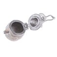 thumbnail image 3 of Oval Enamel Urn Pendant Memorial Cremation Ash Holder Keepsake, 3 of 8
