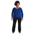 thumbnail image 2 of George Women's Plus Criss-Cross Back Sweater, 2 of 6