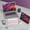 Pink, variant on Bluetooth Keyboard and Mouse Combo Wireless Set, BT 3.0 for PC Tablet Android iOS Rechargeable Portable, Includes Touchpad for Efficient Control