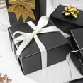 thumbnail image 3 of Firefly Hope 17 Inches X 9.84 Feet Black Matte Metallic Wrapping Paper, Solid Color for Birthdays, Weddings & DIY Bouquets, 3 of 5
