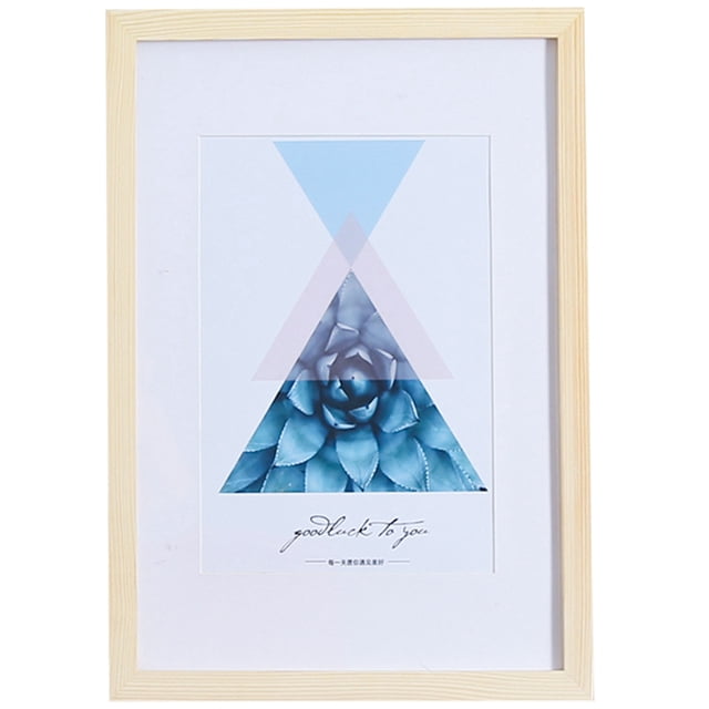 Coofit Photo Frame Multipurpose Wood Picture Frame Wall Photo Frame for Room Decor