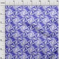 thumbnail image 3 of oneOone Rayon Blue Fabric Abstracts Fabric For Sewing Printed Craft Fabric By The Yard 56 Inch Wide, 3 of 4