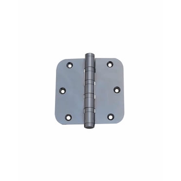 Prima Decorative Hardware Charnière de Porte en Laiton Chromé 3,5 Pouces x 3,5 Pouces x 4 mm