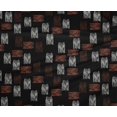 thumbnail image 4 of oneOone Polyester Lycra Fabric Brush Stroke Ikat Decor Fabric Printed BTY 56 Inch Wide, 4 of 4