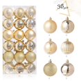 thumbnail image 2 of 36 Pcs Christmas Tree Decorations Christmas Tree Ornaments Christmas Tree Pendant Christmas Ornaments Set Christmas Ball Ornaments Christmas Decorations for Tree 1.18inch, 2 of 7