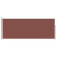 thumbnail image 2 of vidaXL Retractable Side Awning 120 x 300 cm Brown, 2 of 4