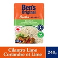 thumbnail image 1 of BEN'S ORIGINAL BISTRO EXPRESS Lime Cilantro Flavoured Rice Side Dish, 240g Pouch, 1 of 7