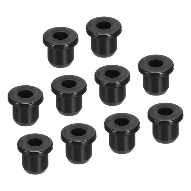 Unique Bargains Rubber Grommet Mount Dia 5/16' (8mm) Round T Type for Wire Protection 20 Pack