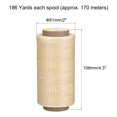 thumbnail image 2 of Unique Bargains 186 Yards 210D/1mm Leather Sewing Thread Polyester Waxed Cord, Wheat, 2 of 5
