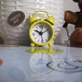 thumbnail image 1 of Clock Cute Small Alarm Metal Alarm Clock Small Electronic Mini Clock Meat for Grilling Mini Timer Bathroom Timer Kids Sand Timers Silent Timer for Classroom, 1 of 2